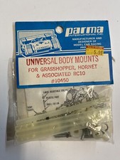 Vintage Parma 10450 universal body mounts associated RC10 Hornet Grasshopper