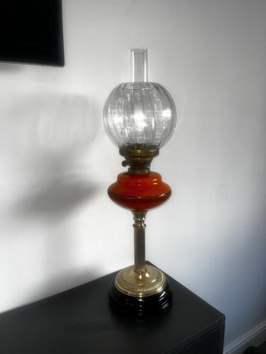 Vintage orange glass and - vintage,