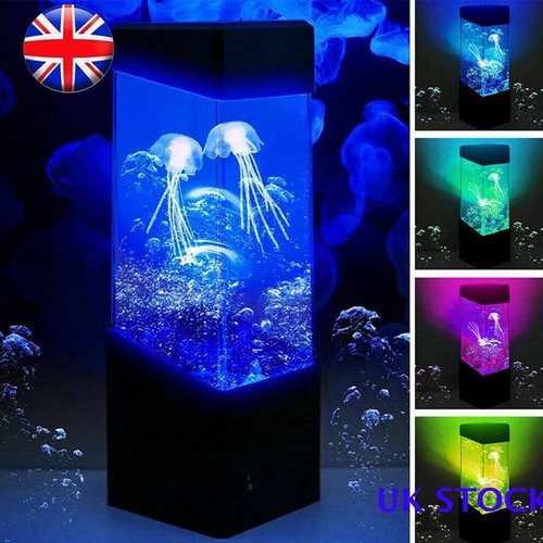 Led jellyfish light lamp - jellyfish,