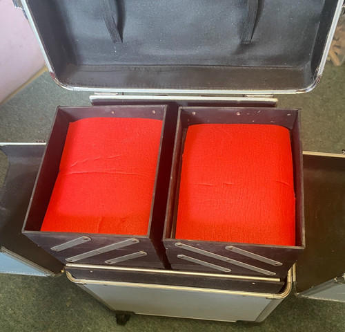 Portable silver aluminium - aluminium, make