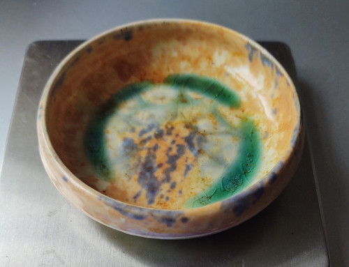 Shorter son pin dish - pin, orange
