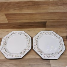 2 x Johnson Brothers Eternal Beau 10”  Dinner Plates - Looks Unused