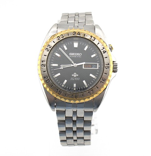 Seiko kinetic sq100 5m43 0a99 - seiko,