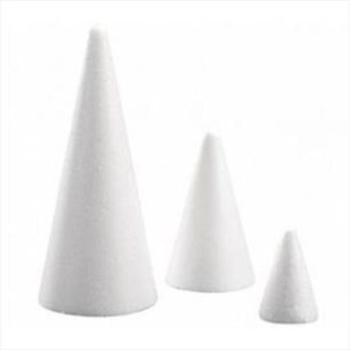Polystyrene foam cone - -, each