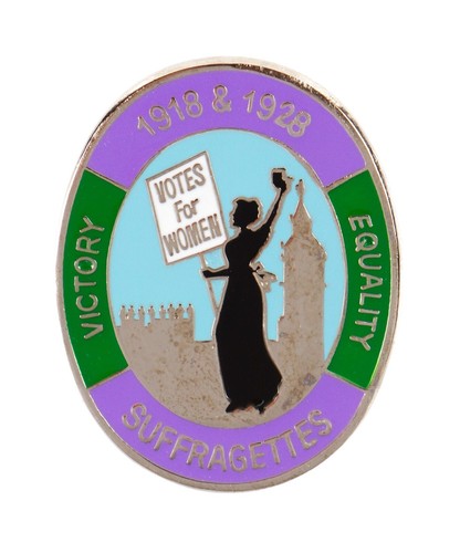 Suffragette votes for - for, women