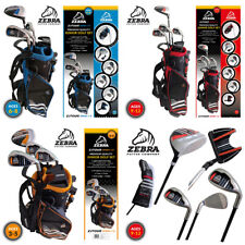 Zebra Junior Golf Set Boxed Tour Starter Package With Bag Ages 3-5, 6-8 Or 9-12