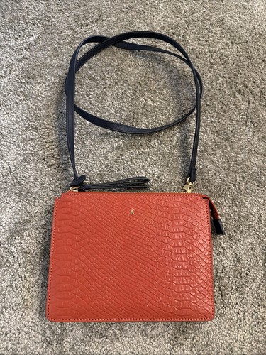 Joules leather cross body bag - leather,