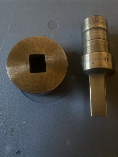 Fly press punch die - press, 5/8”x