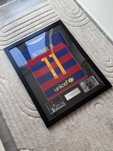 Framed barcelona neymar - barcelona, jr