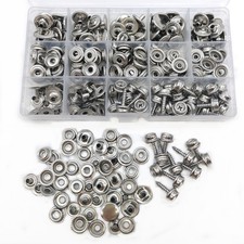 60 Set 15mm Snap Fastener