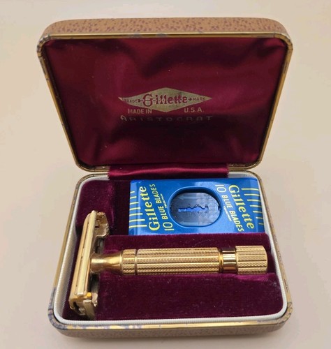 Gillette aristocrat gold - aristocrat,