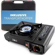 ZMC Camping Stove 1 Flame Camping Gas Cooker Stove + Butane Gas Cartridge 227g