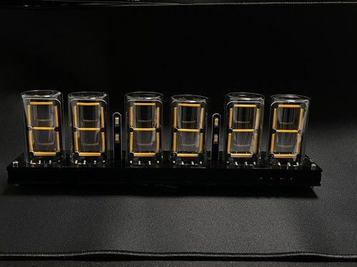 Nixie digit - nixie, 6 digit 