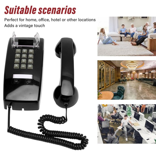 Retro wall mounted - retro, telephone