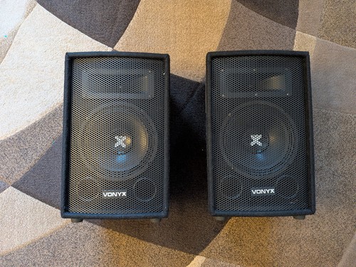 Pair vonyx portable - 8",