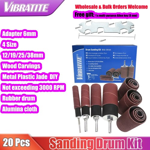 Drum sanding kit - sanding, pcs