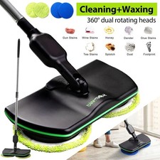 Electric Rechargeable Cordless Floor Cleaner Scrubber Sweeper Polisher Mop UK