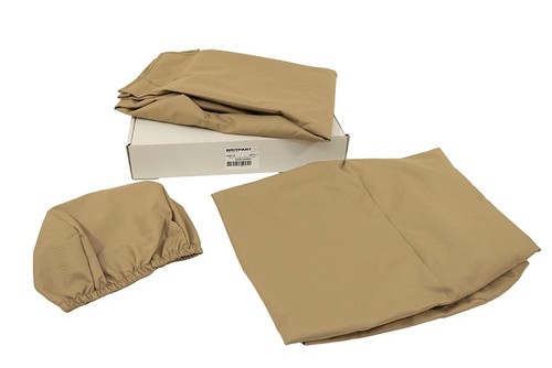 Sand front seat covers - sand,
