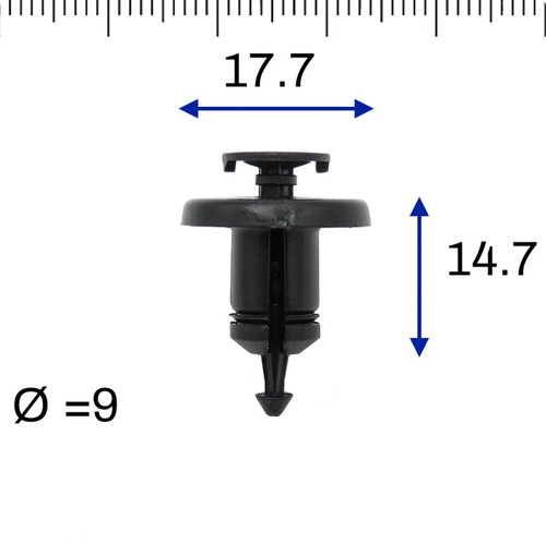 Fit ford grille trim clip - trim,