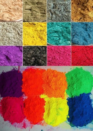 Natural mica neon pigment - natural,