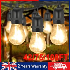 108FT Festoon String Lights