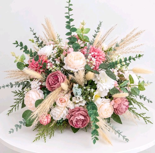 Blush pink ivory wedding - blush,