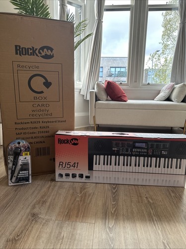 Rockjam rj541 key keyboard - rj541, 54-key