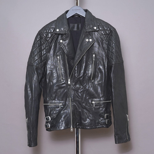 All saints leather jacket mens - all,