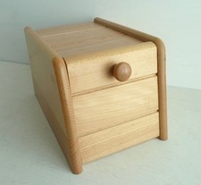 Small wooden drop front bread - wooden,