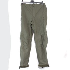 Genuine Surplus Austrian Army BnB Trousers Waterproof Olive 34-36"Grade 2 (3668)
