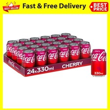 Coca Cola Classic Can Cherry 330 ml (Pack of 24)
