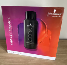 Schwarzkopf Igora Vibrance Shade Colour Chart Book Swatch Hair Colour Brand New