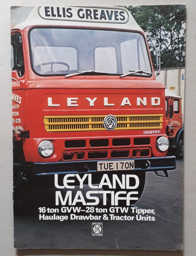 Leyland mastiff brochure 1975 - mastiff,