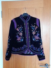 Joe Browns Velvet Embroidered