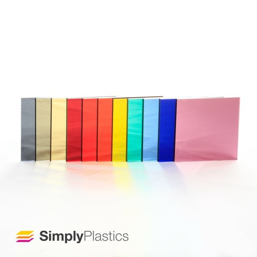 Coloured acrylic plastic - acrylic,