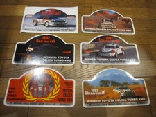 Unused Original  6xsticker