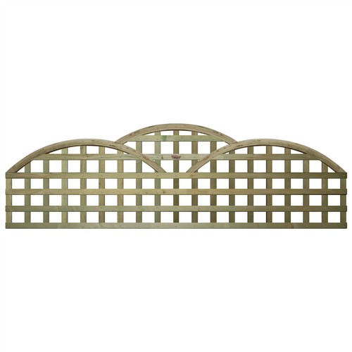 6ft 1ft triple dome privacy - 6ft, triple-dome