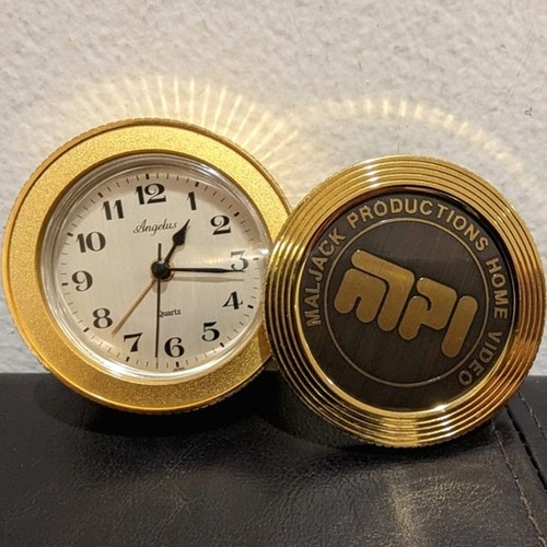 Angelus metal clock - , vintage