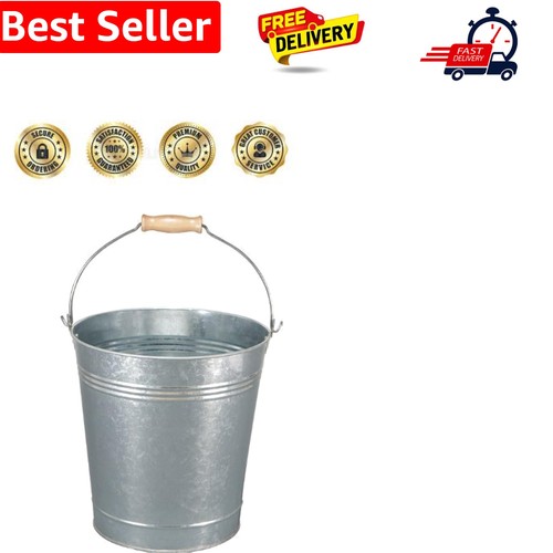 Galvanised bucket l or 12 - bucket,