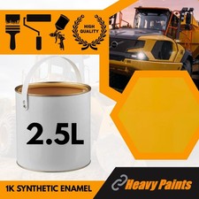 Nifty Lift Yellow Paint High Endurance Enamel Paint 2.5 Litre Tin