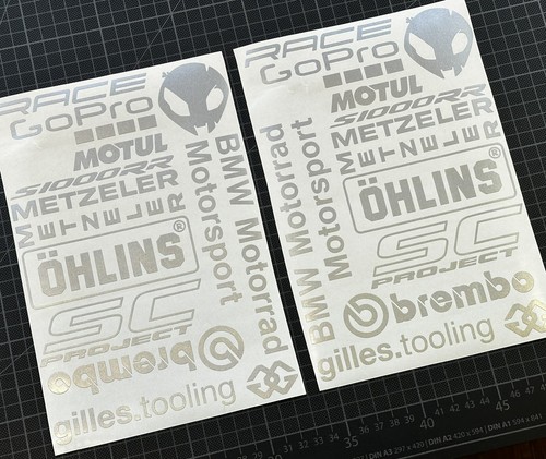 Sticker set pieces race - 24,