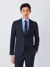 John Lewis Blazer Suit Jacket Navy Blue Starter Slim 38R / 38" Chest - BNWT £80