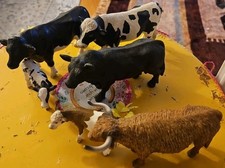 Bundle 6 Schleich Cattle Cow
