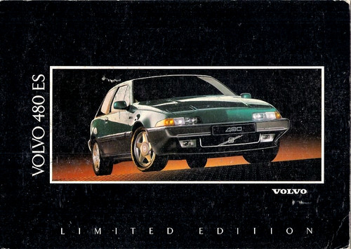 Volvo 480 limited edition - volvo,