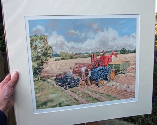 Massey harris 780 combine - harris,