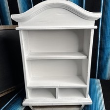 Cottage Core Scalloped Farmhouse Wall Shelf / Table Shelf / Apothecary Spice