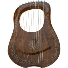 Wooden Celtic Lyre Harp 10