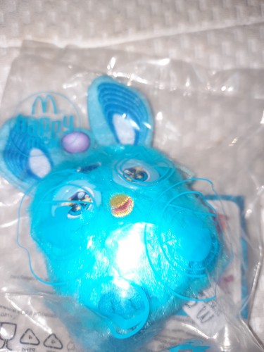 Mcdonald furby blue plush - furby,