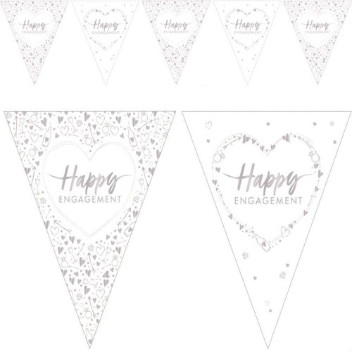 Happy engagement party bunting - happy,