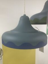 ON DISPLAY DAVID HUNT SMALL SCALLOP BESPOKE PENDANT LIGHT HAND MADE IN COTSWOLDS